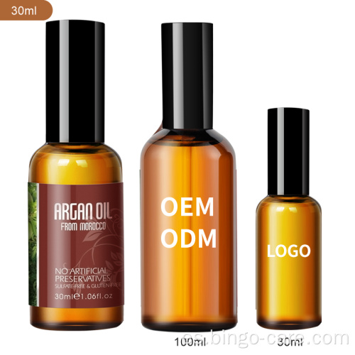 Serum de aceite de argán para mejorar el brillo del cabello